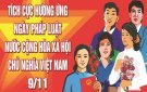 Hưởng ứng Ngày pháp luật nước Cộng hòa xã hội chủ nghĩa Việt Nam 