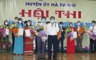 Đồng chí Nguyễn Văn Tùng - BTĐU xã Hà Lai tham gia Hội thi báo cáo viên giỏi năm 2021